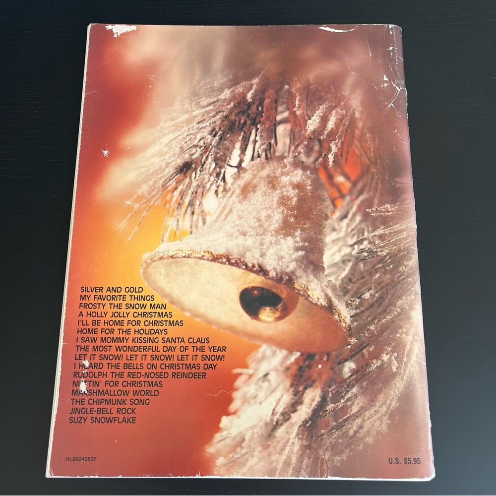 Big Note Easy Piano Merry Christmas Book Bill Boyd Hal Leonard 1987 Sheet Music - Picture 2 of 16